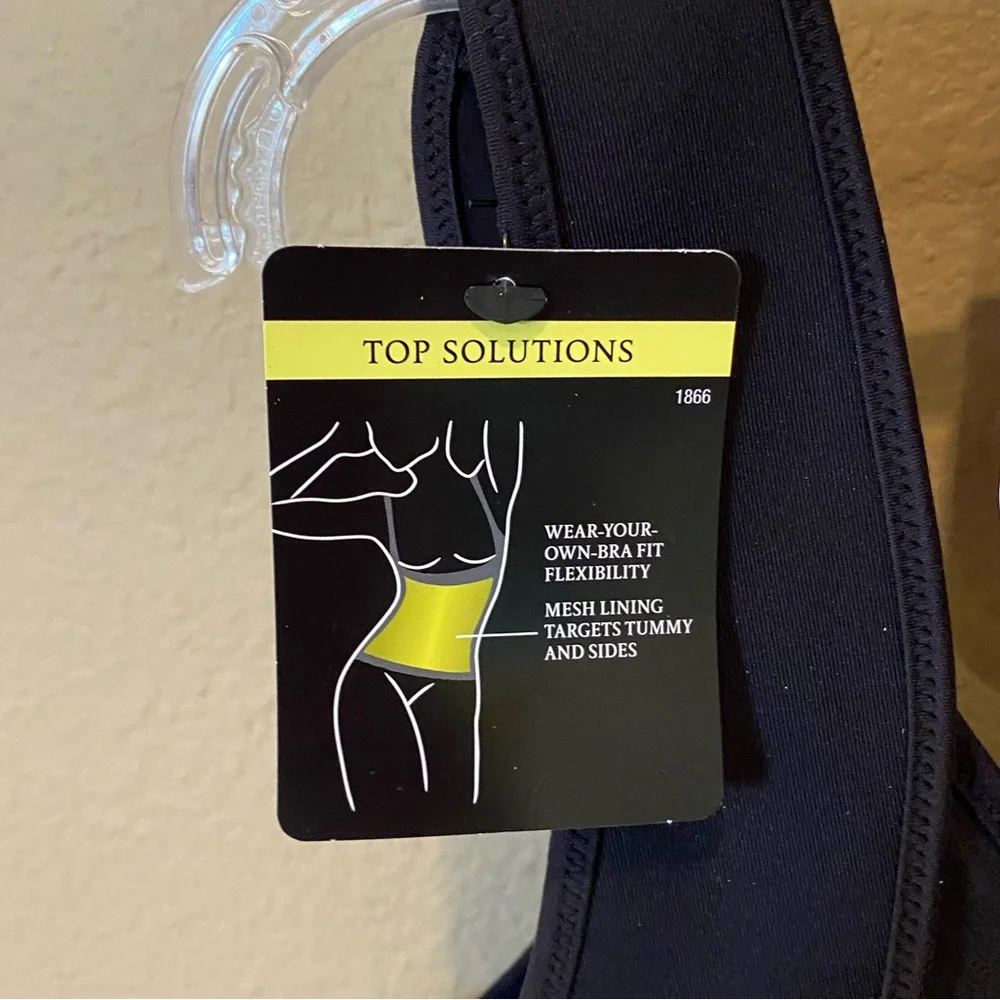 💥 SALE NWT Open Bust Torsette with Cooling in Black - Picture 4 of 7